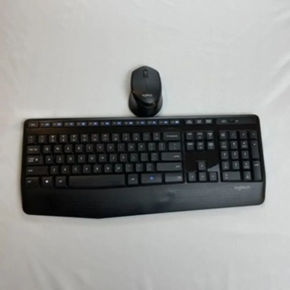 Logitech MK345 Wireless Keyboard and Mouse Combo Full Size with Palm Rest
